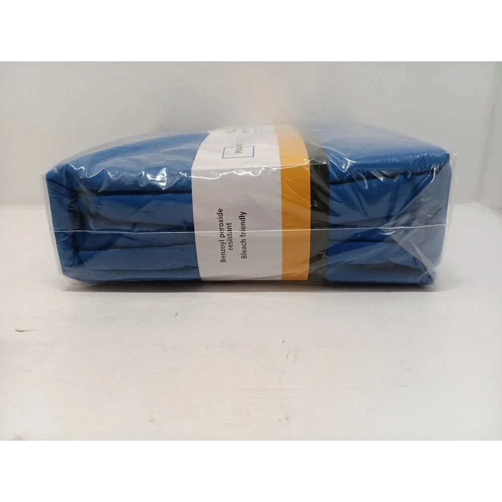 Mainstays Basic Sheet Set King Size Microfiber Blue Complete Brand New